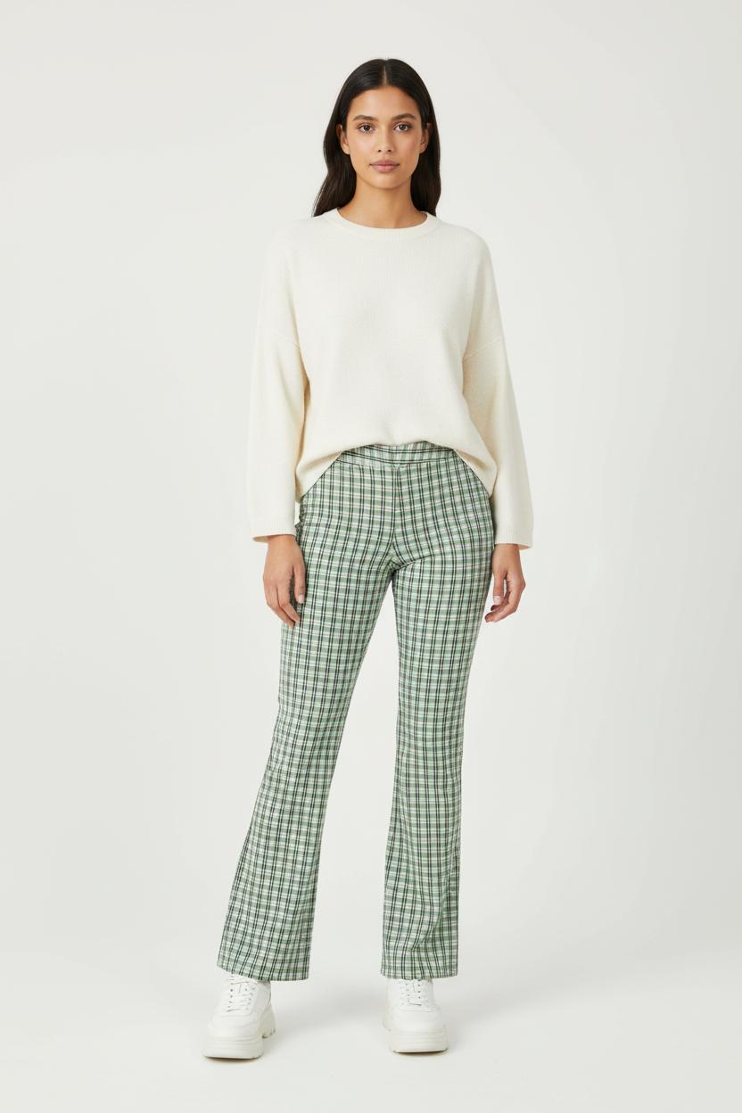 Pantalon Vert et Blanc - Taille L/40 de la marque Bimba y Lola | PARAD95913 - Vendu par Paradigme - Image 1