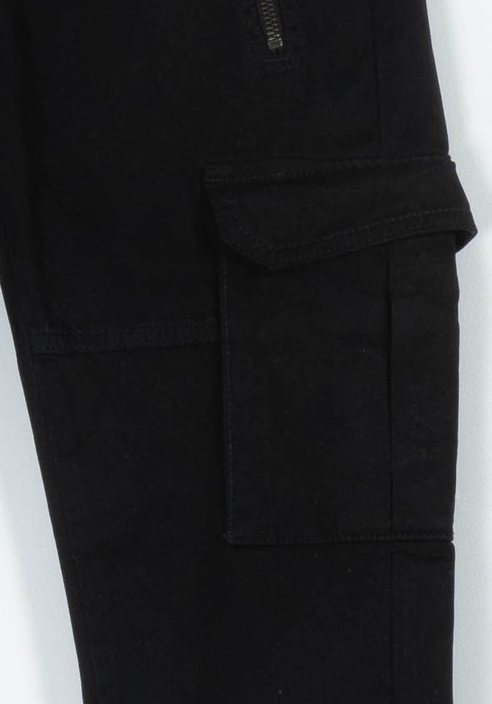 Pantalon Cargo Noir - Taille XS/34 de la marque Maje | PARAD95923 - Vendu par Paradigme - Image 3