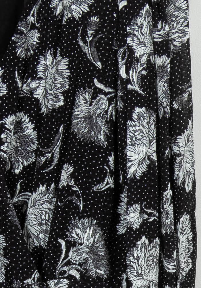 Robe portefeuille noire et blanche - Taille L/40 de la marque The Kooples | PARAD95925 - Vendu par Paradigme - Image 3