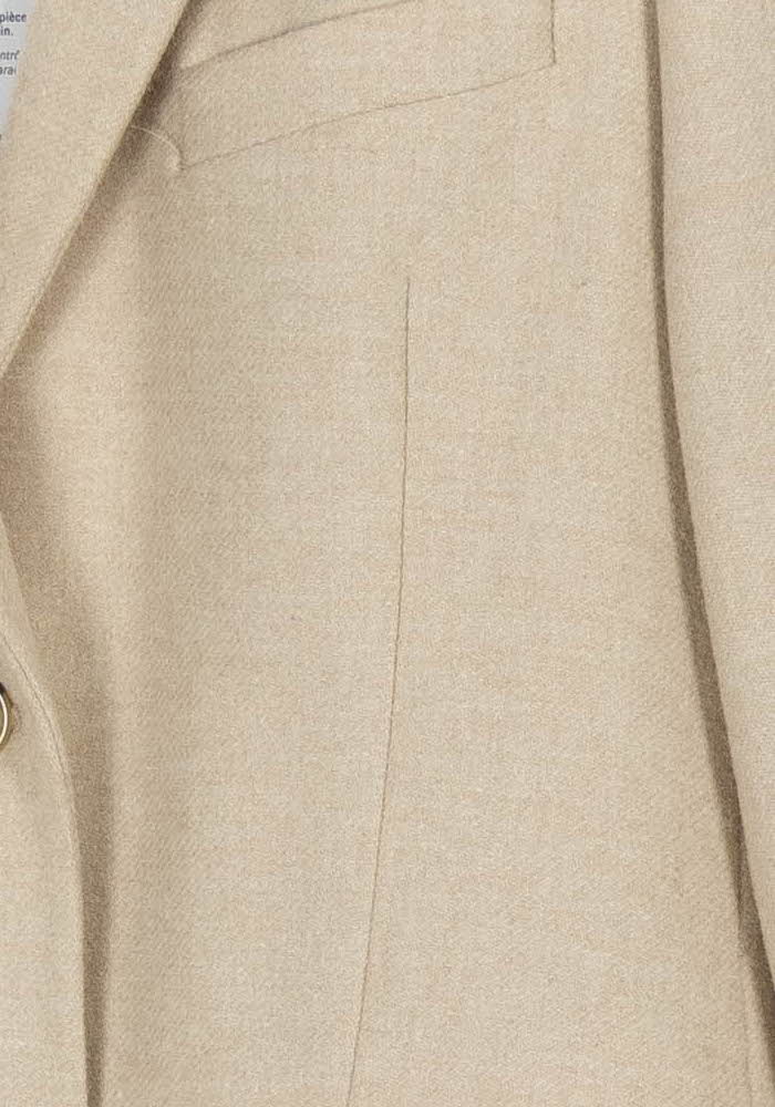 Blazer Beige - Taille M/38 de la marque Gerard Darel | PARAD95930 - Vendu par Paradigme - Image 3