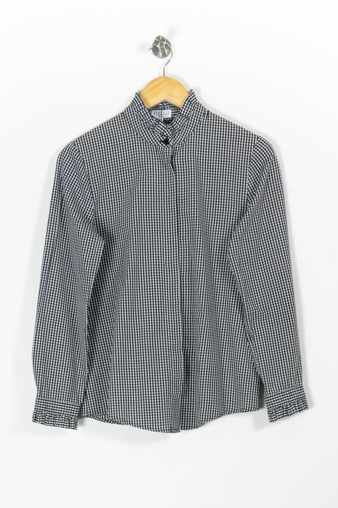 Chemise Noire et Blanche - Taille M/38 de la marque Claudie Pierlot | PARAD95931 - Vendu par Paradigme - Image 2