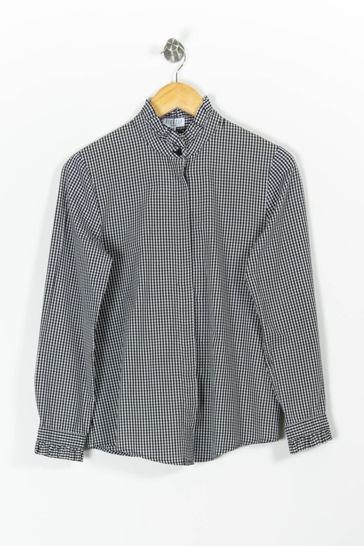 Chemise Noire et Blanche - Taille M/38 de la marque Claudie Pierlot | PARAD95931 - Vendu par Paradigme - Image 2