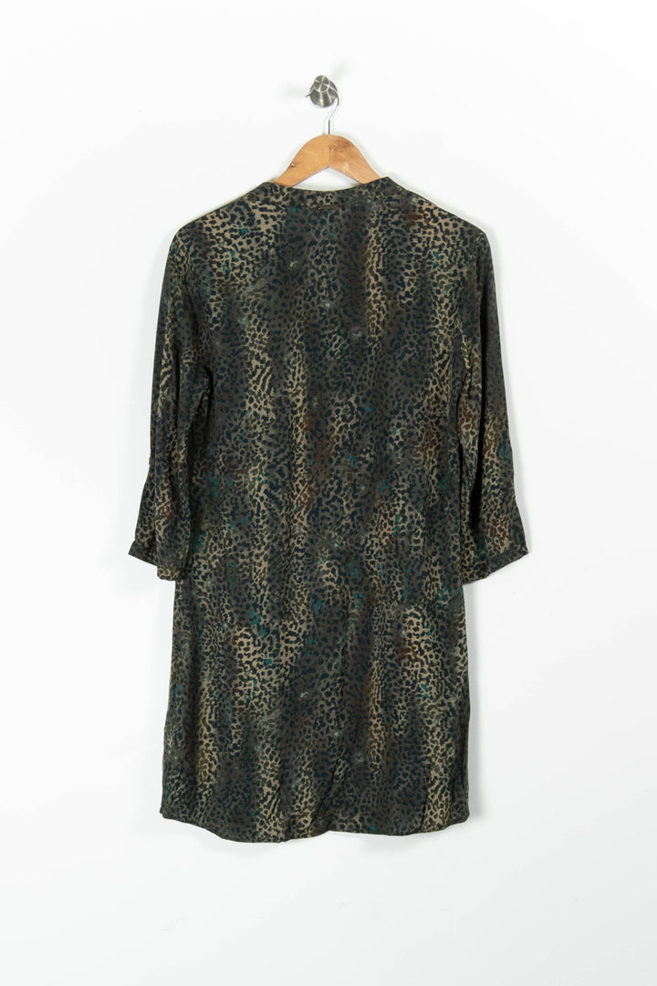 Robe Imprimée Verte et Noire - Taille M/38 de la marque One Step | PARAD95938 - Vendu par Paradigme - Image 4