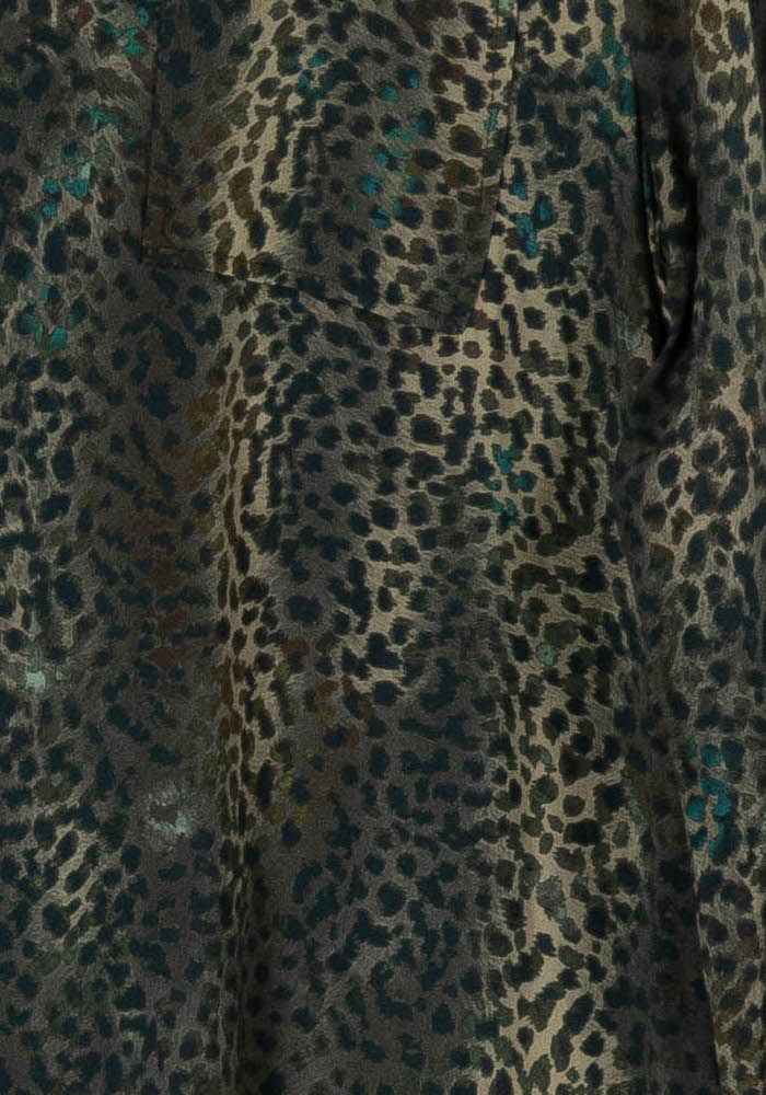Robe Imprimée Verte et Noire - Taille M/38 de la marque One Step | PARAD95938 - Vendu par Paradigme - Image 3