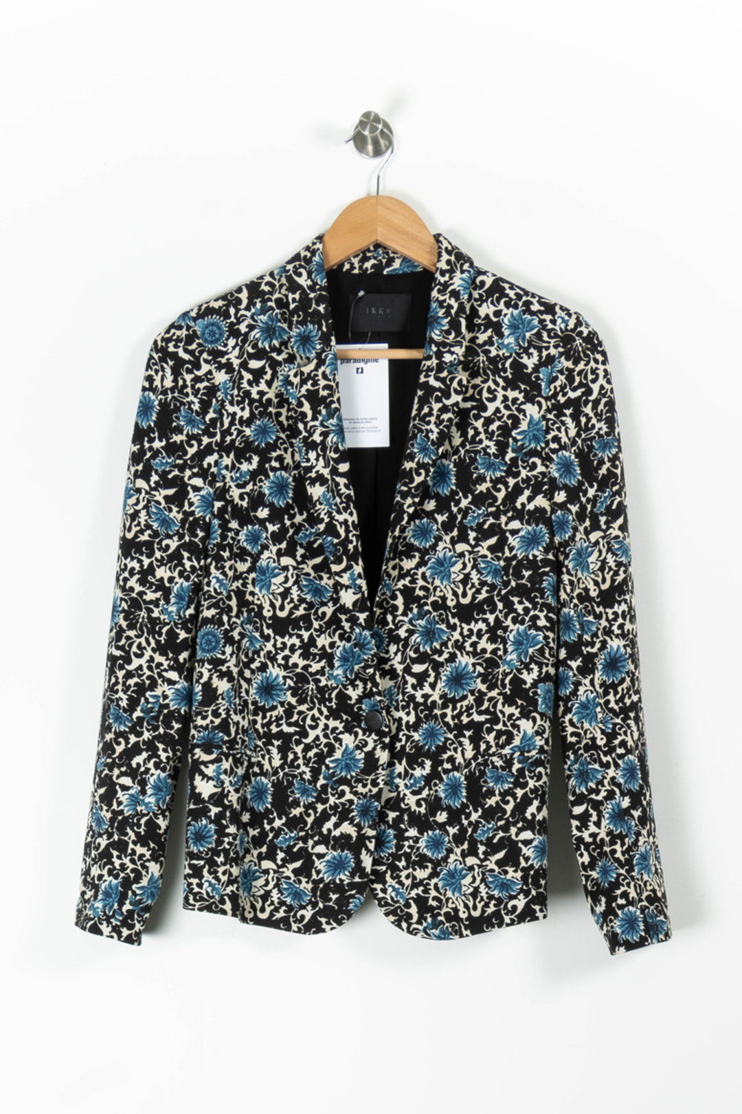 Blazer Noir et Bleu - Taille S/36 de la marque IKKS | PARAD95952 - Vendu par Paradigme - Image 2