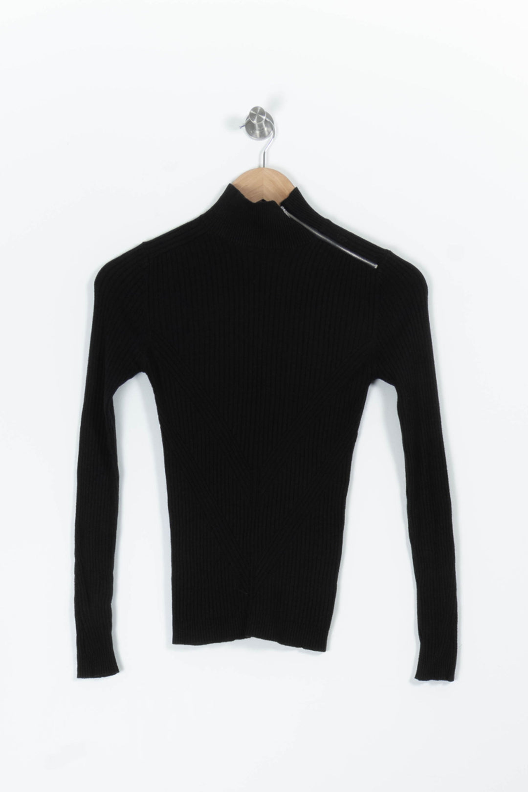 Pull Noir - Taille XS/34 de la marque ZAPA | PARAD95959 - Vendu par Paradigme - Image 2