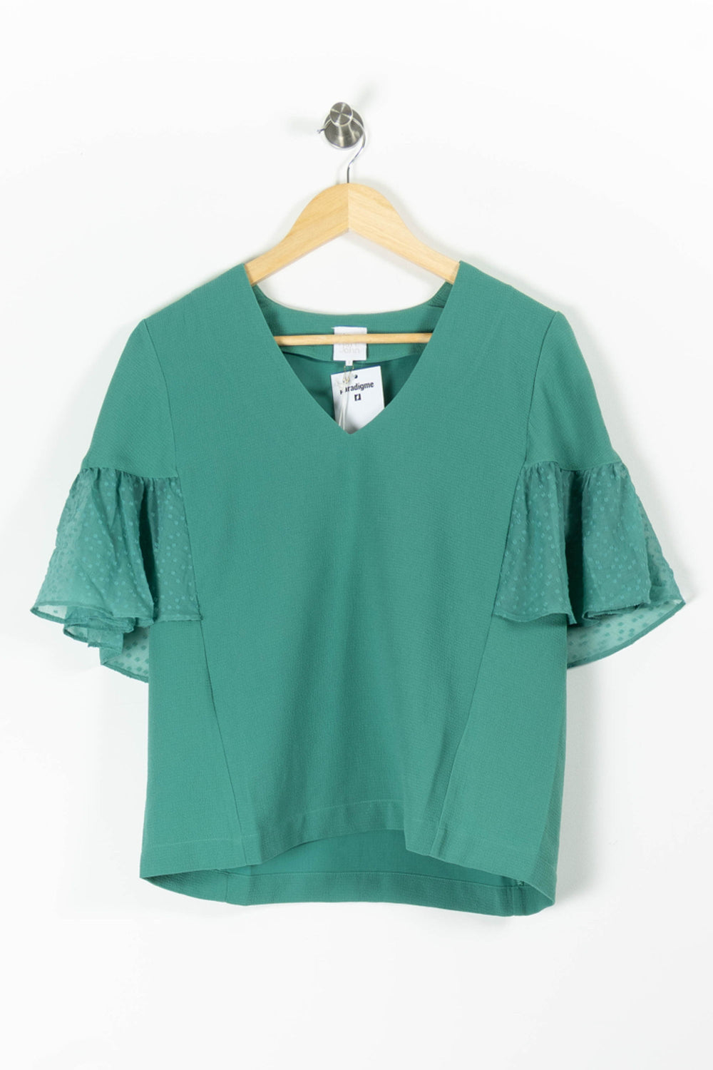 Blouse Verte - Taille S/36 de la marque Karl Marc John | PARAD95973 - Vendu par Paradigme - Image 2