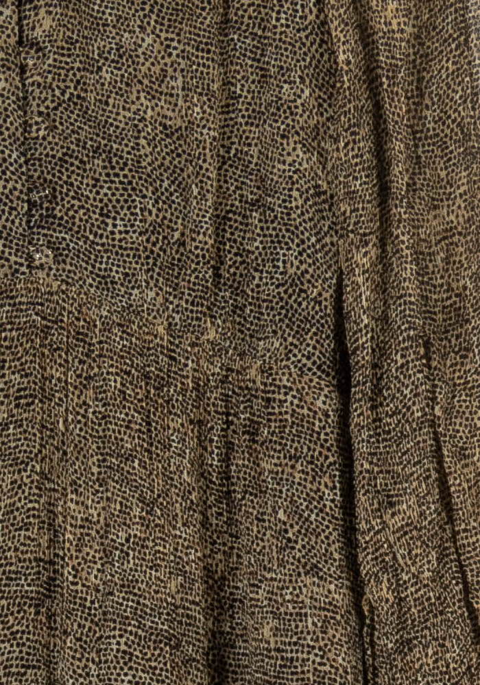 Robe Longue Marron - Taille M/38 de la marque Maison 123 | PARAD95974 - Vendu par Paradigme - Image 3