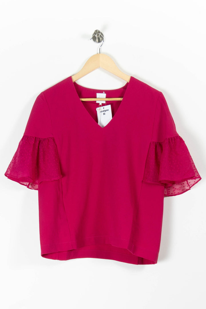 Blouse Violette - Taille S/36 de la marque Karl Marc John | PARAD95977 - Vendu par Paradigme - Image 2