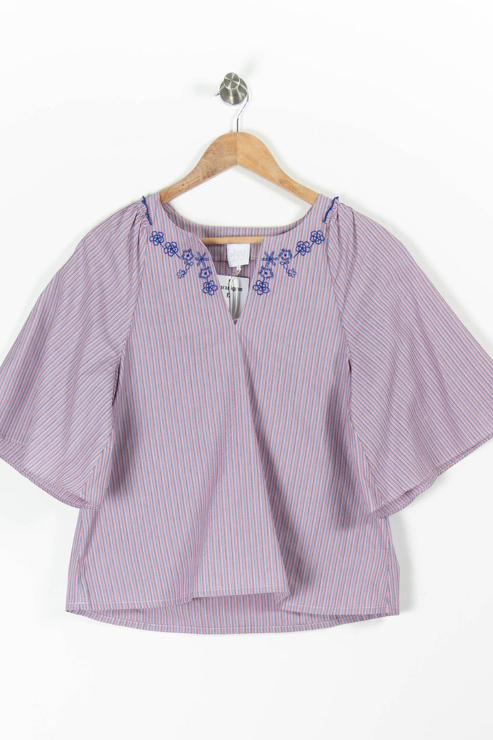 Blouse Rose et Bleue - Taille S/36 de la marque Karl Marc John | PARAD95980 - Vendu par Paradigme - Image 2
