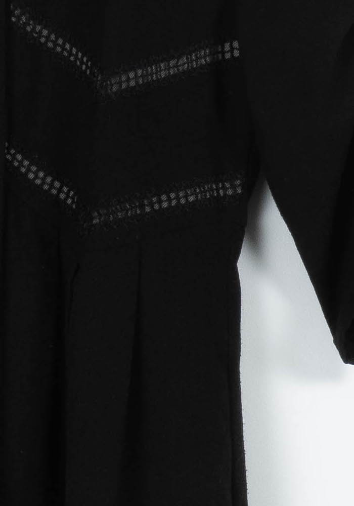 Robe Courte Noire - Taille S/36 de la marque Maje | PARAD95986 - Vendu par Paradigme - Image 3