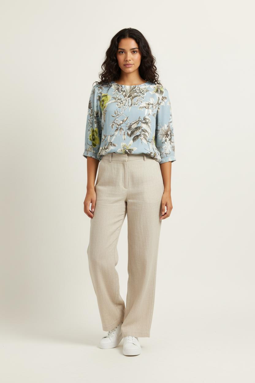 Blouse Bleue - Taille L/40 de la marque La Fée Maraboutée | PARAD95990 - Vendu par Paradigme - Image 1