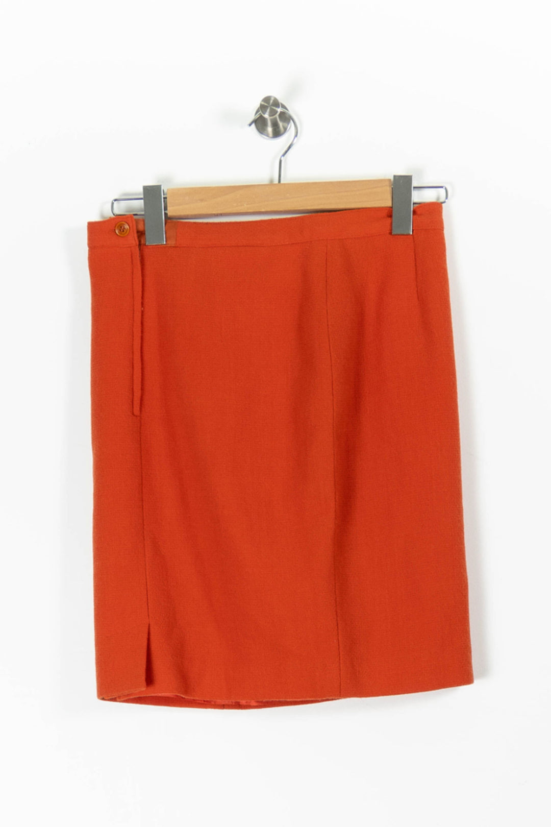 Jupe Droite Orange - Taille L/40 de la marque Gerard Darel | PARAD95994 - Vendu par Paradigme - Image 4