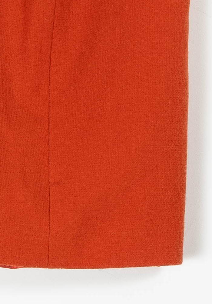 Jupe Droite Orange - Taille L/40 de la marque Gerard Darel | PARAD95994 - Vendu par Paradigme - Image 3