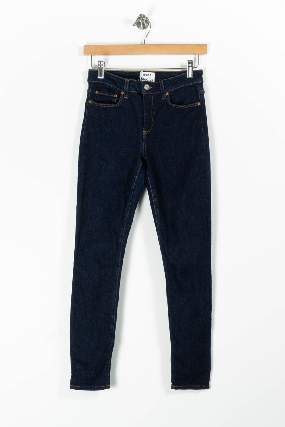 Jean Slim Bleu - Taille S/36 de la marque Acne Studios | PARAD95995 - Vendu par Paradigme - Image 2