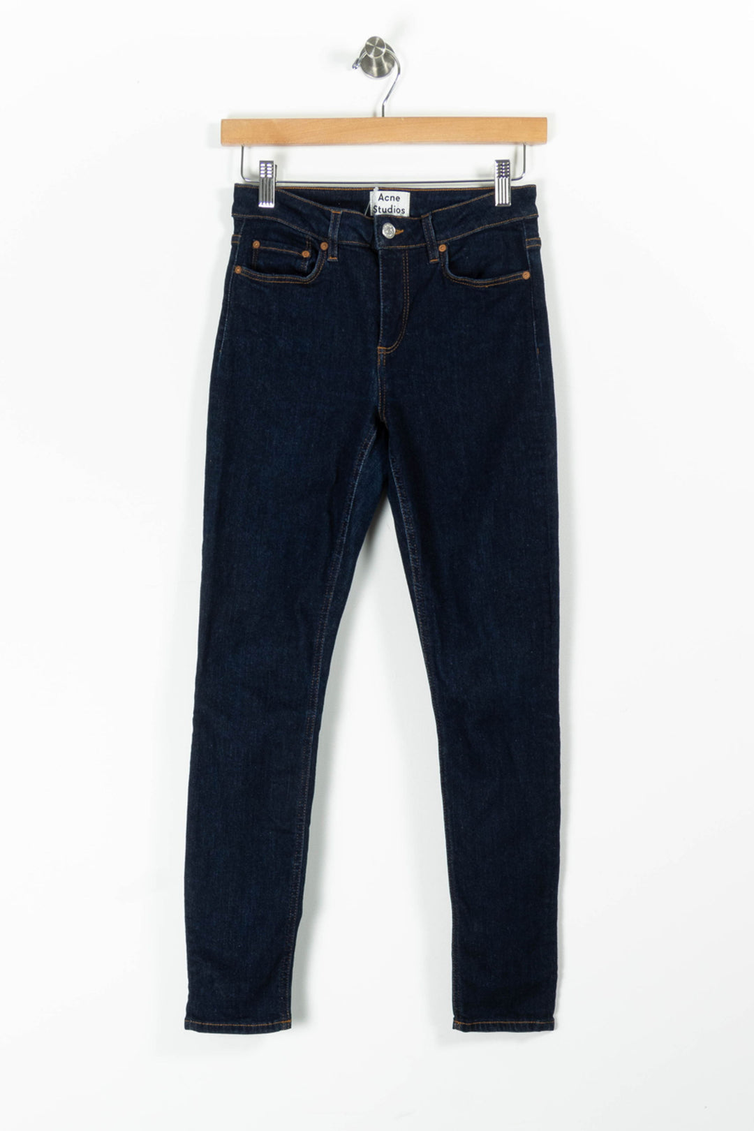 Jean Slim Bleu - Taille S/36 de la marque Acne Studios | PARAD95995 - Vendu par Paradigme - Image 2