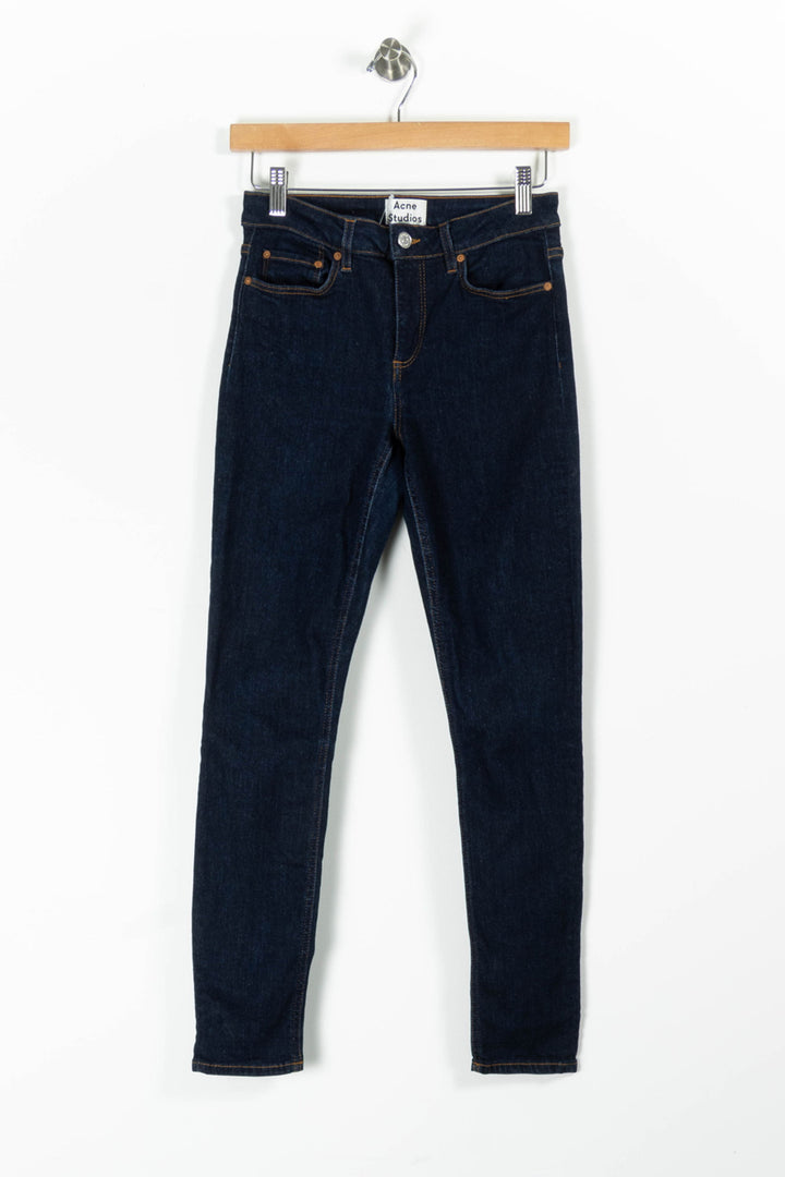 Jean Slim Bleu - Taille S/36 de la marque Acne Studios | PARAD95995 - Vendu par Paradigme - Image 2