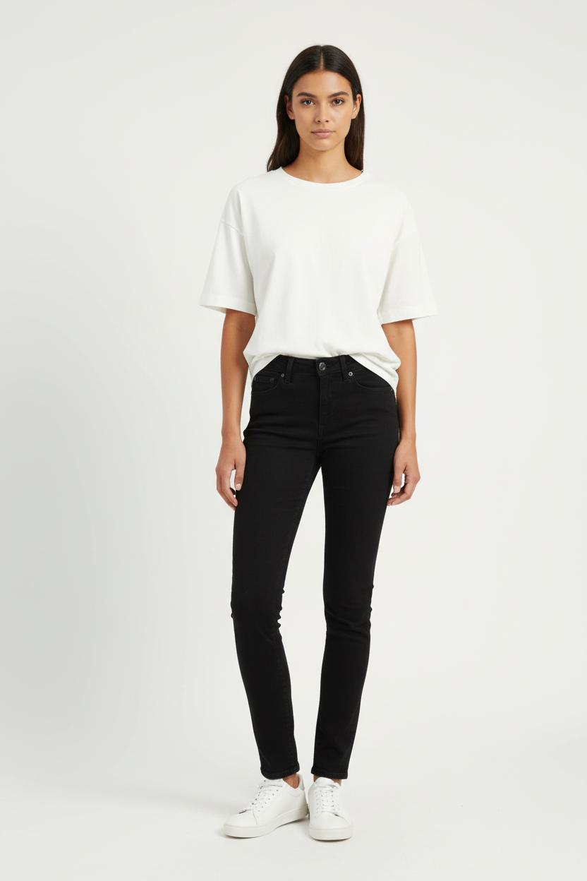 Jean Slim Noir - Taille S/36 de la marque Acne Studios | PARAD95996 - Vendu par Paradigme - Image 1