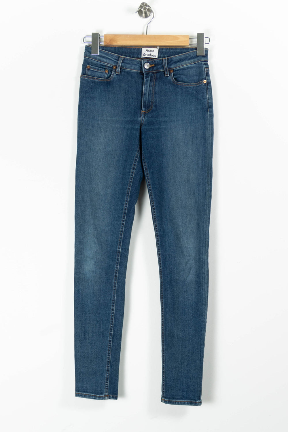 Jean Slim Bleu - Taille S/36 de la marque Acne Studios | PARAD95997 - Vendu par Paradigme - Image 2