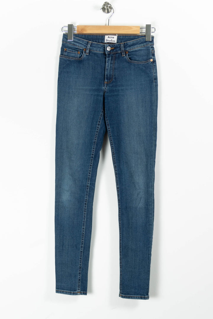 Jean Slim Bleu - Taille S/36 de la marque Acne Studios | PARAD95997 - Vendu par Paradigme - Image 2
