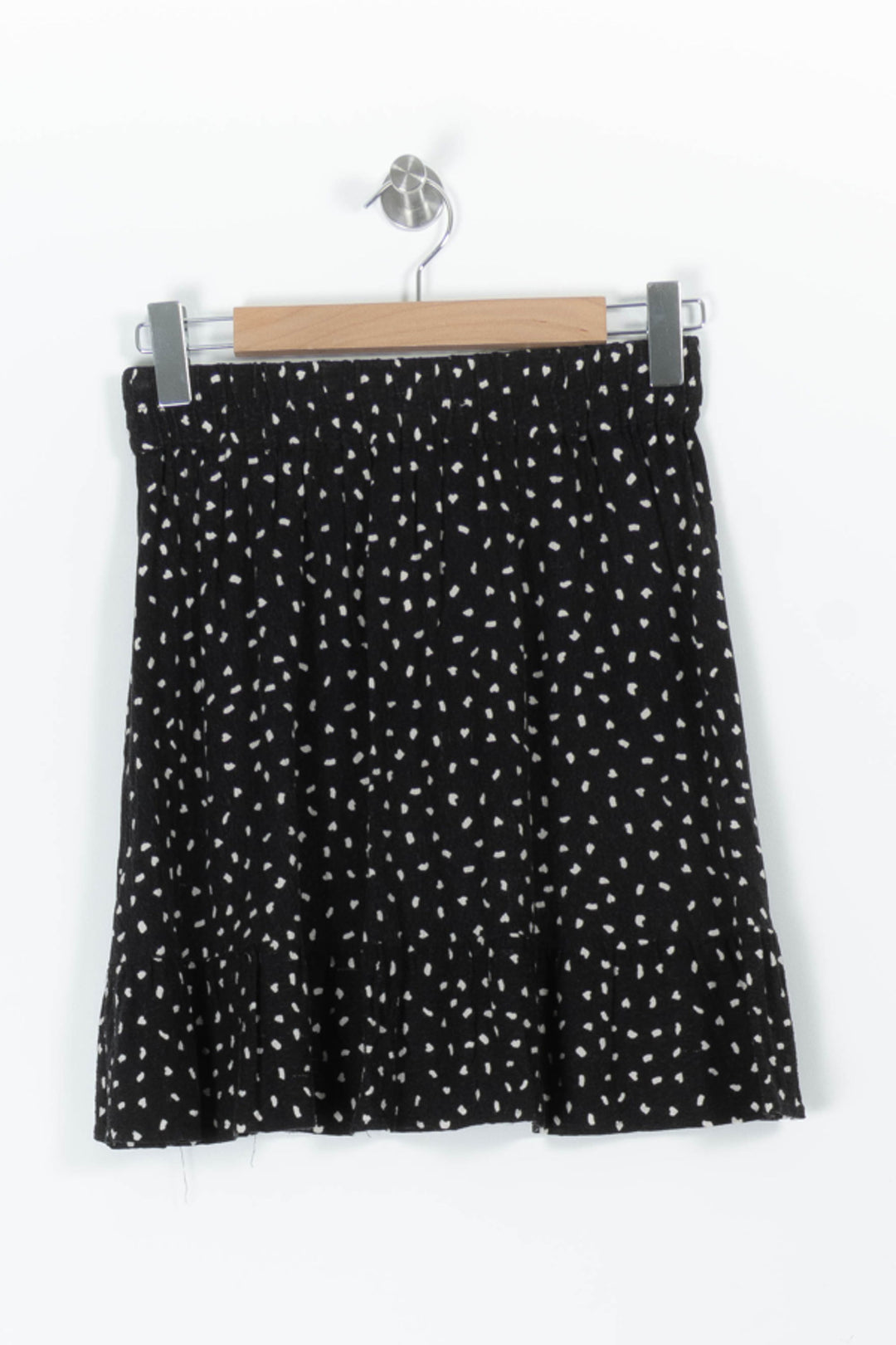 Jupe Courte Noire et Blanche - Taille M/38 de la marque Des petits hauts | PARAD96002 - Vendu par Paradigme - Image 4