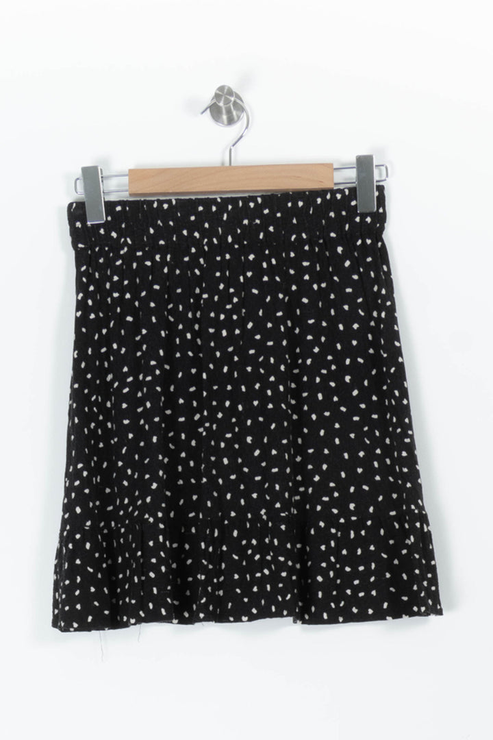 Jupe Courte Noire et Blanche - Taille M/38 de la marque Des petits hauts | PARAD96002 - Vendu par Paradigme - Image 4