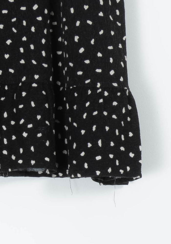 Jupe Courte Noire et Blanche - Taille M/38 de la marque Des petits hauts | PARAD96002 - Vendu par Paradigme - Image 3