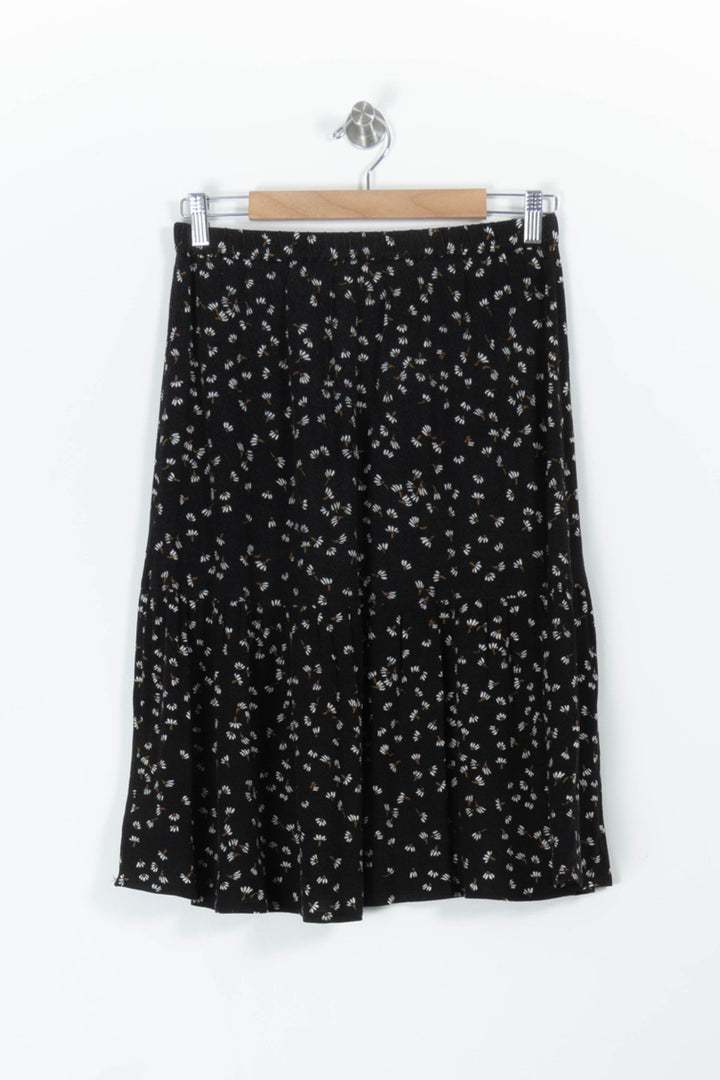 Jupe Midie Noire et Blanche - Taille M/38 de la marque Des petits hauts | PARAD96003 - Vendu par Paradigme - Image 4