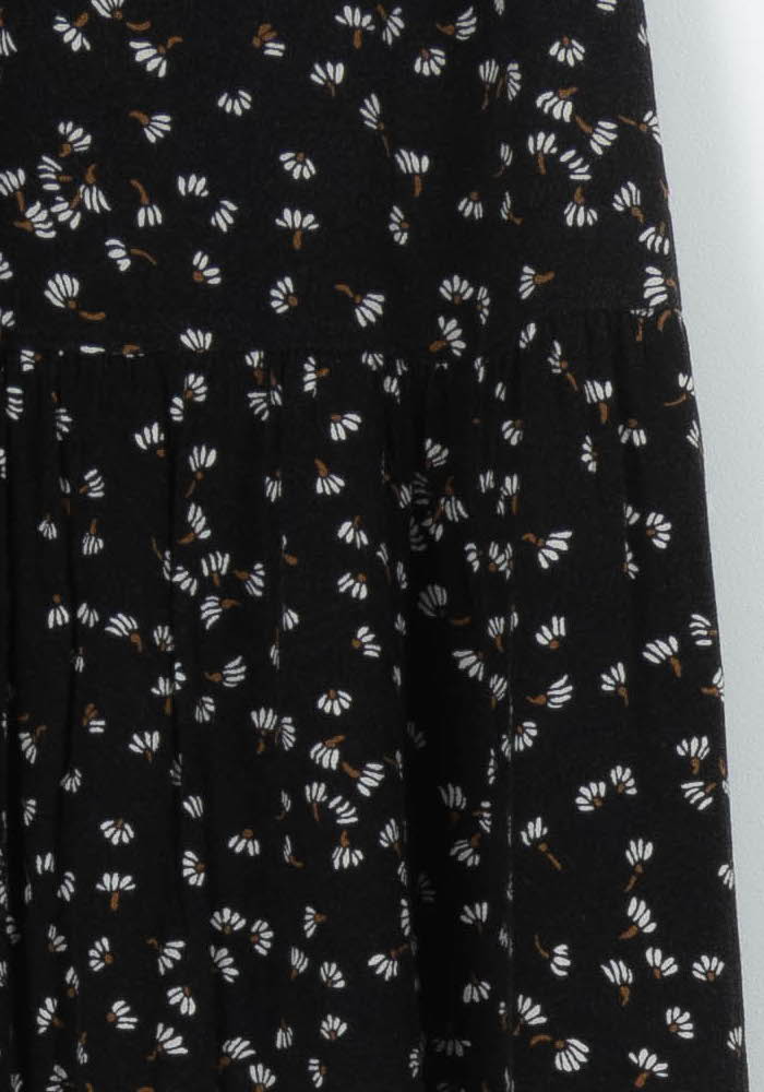 Jupe Midie Noire et Blanche - Taille M/38 de la marque Des petits hauts | PARAD96003 - Vendu par Paradigme - Image 3