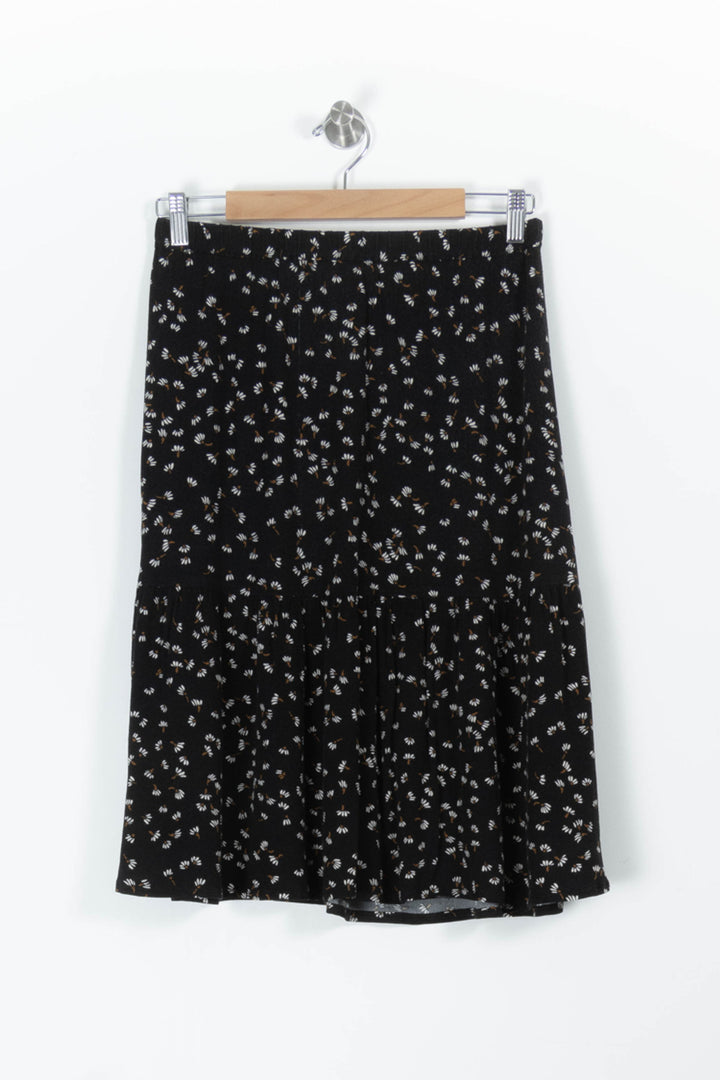 Jupe Midie Noire et Blanche - Taille M/38 de la marque Des petits hauts | PARAD96003 - Vendu par Paradigme - Image 2