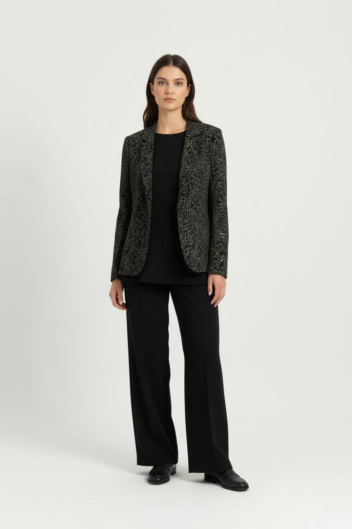 Blazer Noir et Beige - Taille XL/42 de la marque IKKS | PARAD96005 - Vendu par Paradigme - Image 1