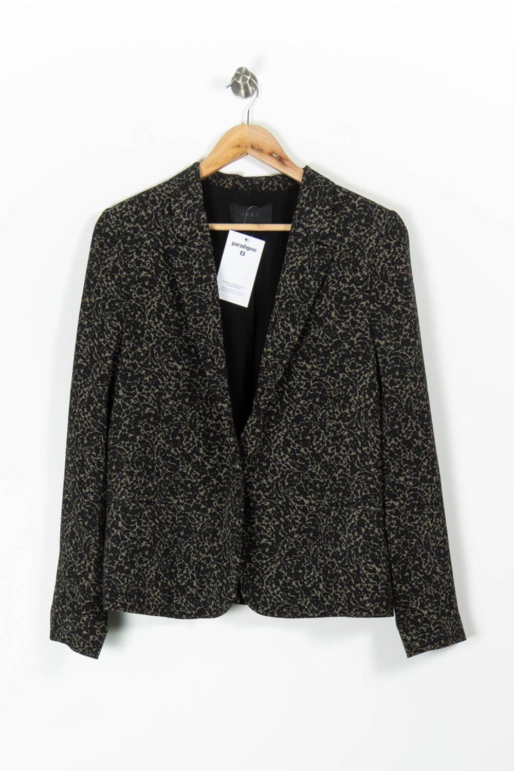 Blazer Noir et Beige - Taille XL/42 de la marque IKKS | PARAD96005 - Vendu par Paradigme - Image 2