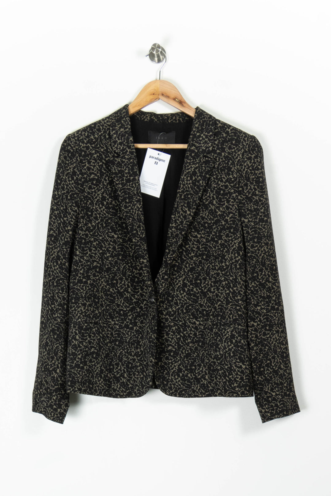 Blazer Noir et Beige - Taille XL/42 de la marque IKKS | PARAD96005 - Vendu par Paradigme - Image 2