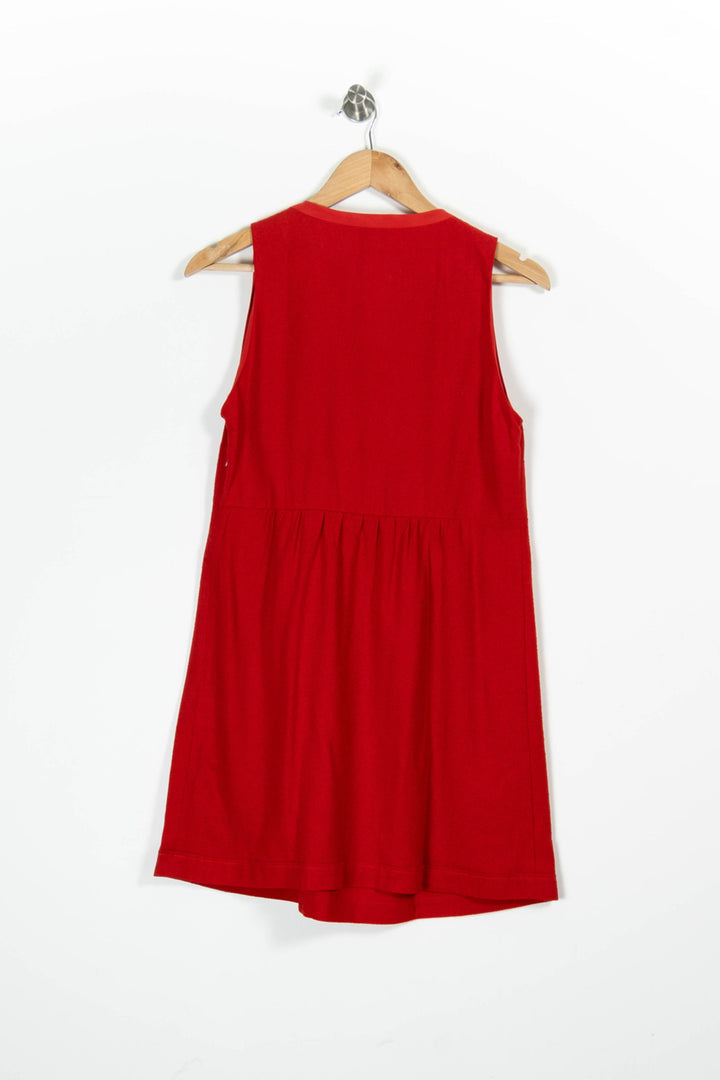 Robe Sans Manches Rouge - Taille L/40 de la marque Claudie Pierlot | PARAD96009 - Vendu par Paradigme - Image 4
