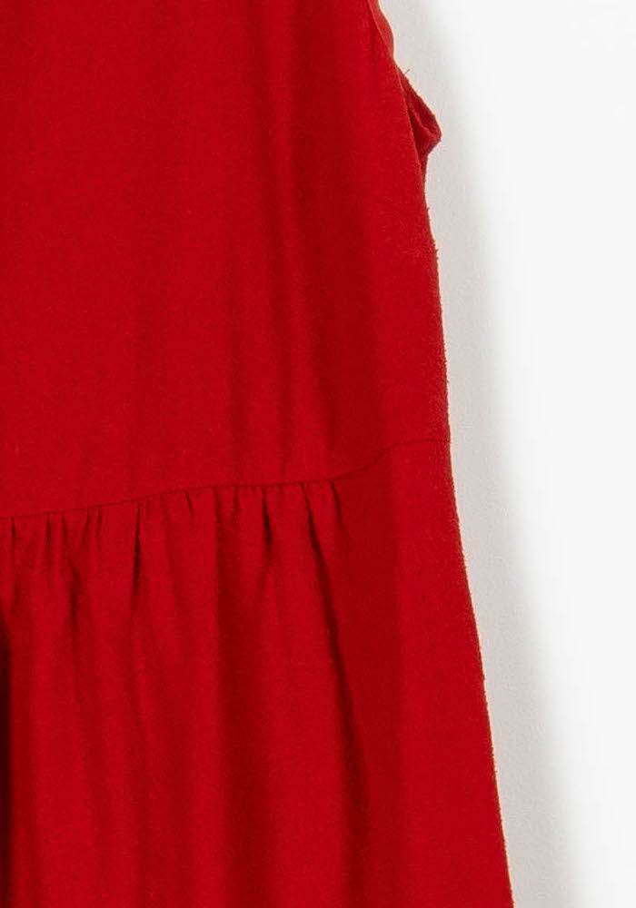 Robe Sans Manches Rouge - Taille L/40 de la marque Claudie Pierlot | PARAD96009 - Vendu par Paradigme - Image 3