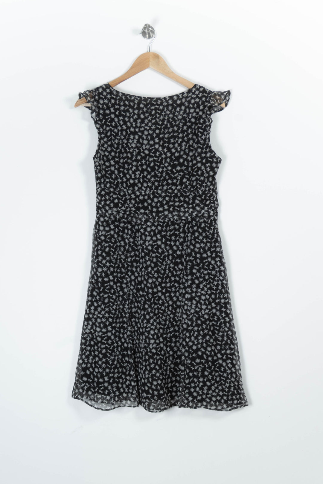 Robe Midi Noire et Blanche - Taille L/40 de la marque Caroll | PARAD96010 - Vendu par Paradigme - Image 4