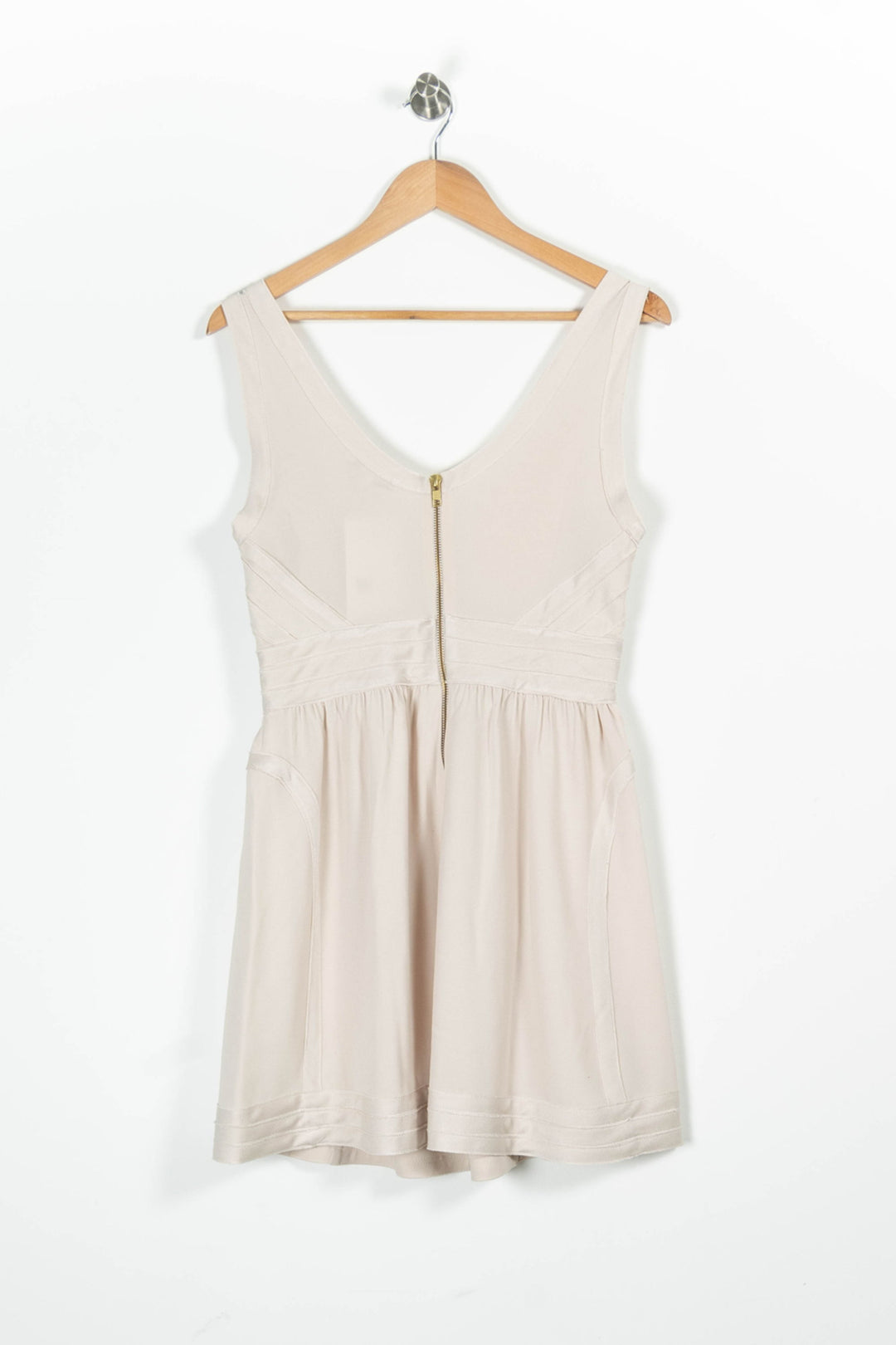 Robe Courte Beige - Taille M/38 de la marque Maje | PARAD96011 - Vendu par Paradigme - Image 4