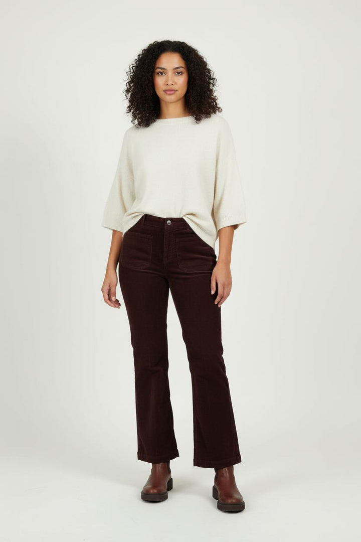 Pantalon Bordeaux - Taille L/40 de la marque Vanessa Bruno | PARAD96012 - Vendu par Paradigme - Image 1