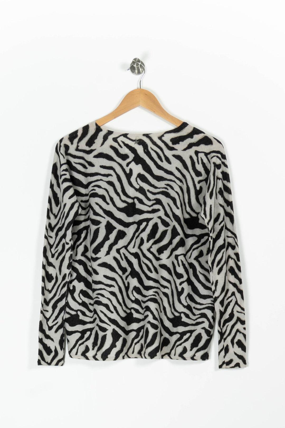 Pull Gris et Noir - Taille S/36 de la marque Sud express | PARAD96013 - Vendu par Paradigme - Image 4