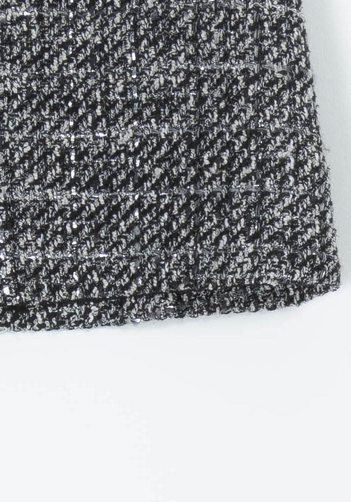 Jupe Courte Noire et Grise - Taille XS/34 de la marque ZAPA | PARAD96016 - Vendu par Paradigme - Image 3