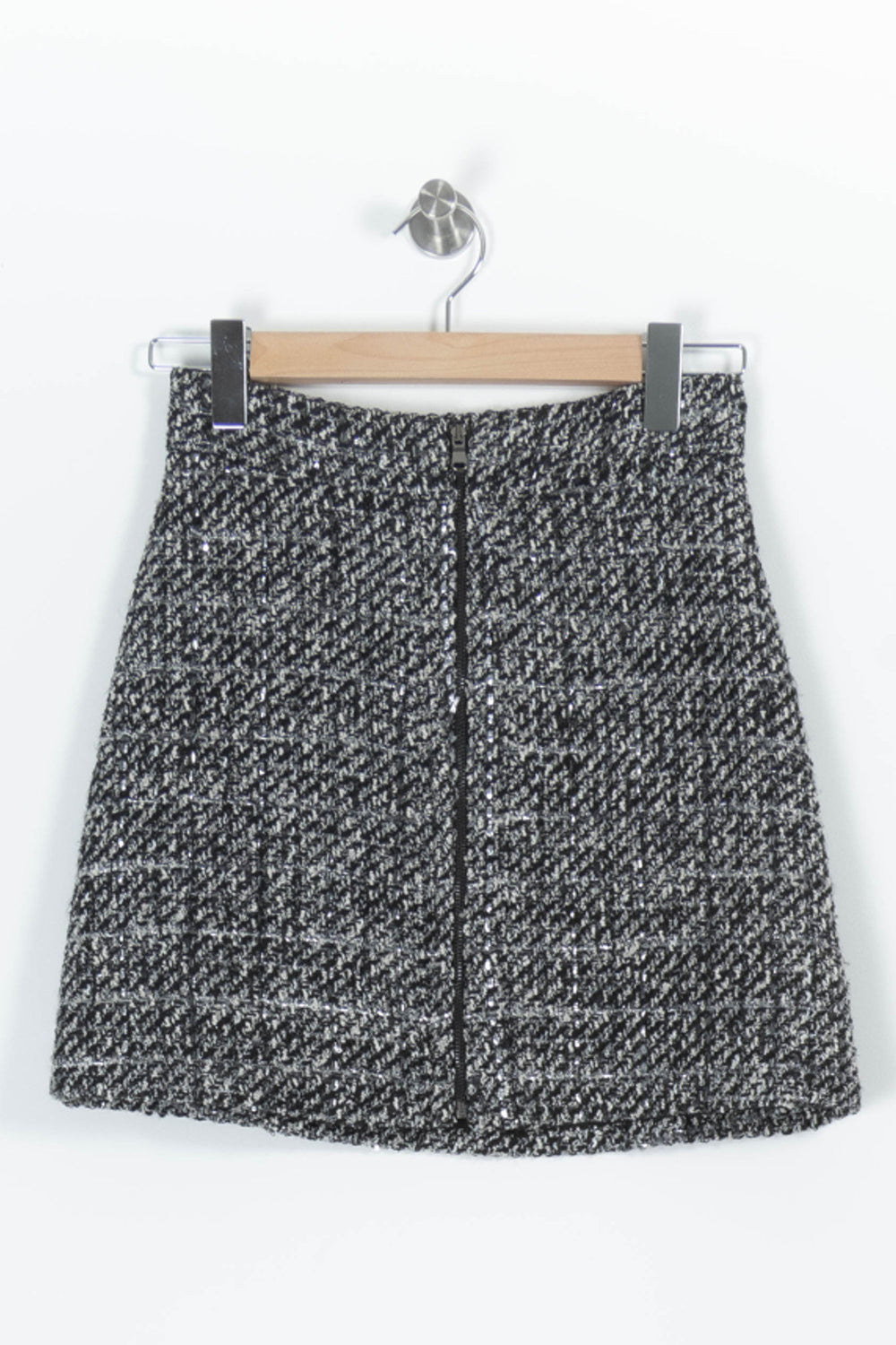 Jupe Courte Noire et Grise - Taille XS/34 de la marque ZAPA | PARAD96016 - Vendu par Paradigme - Image 2
