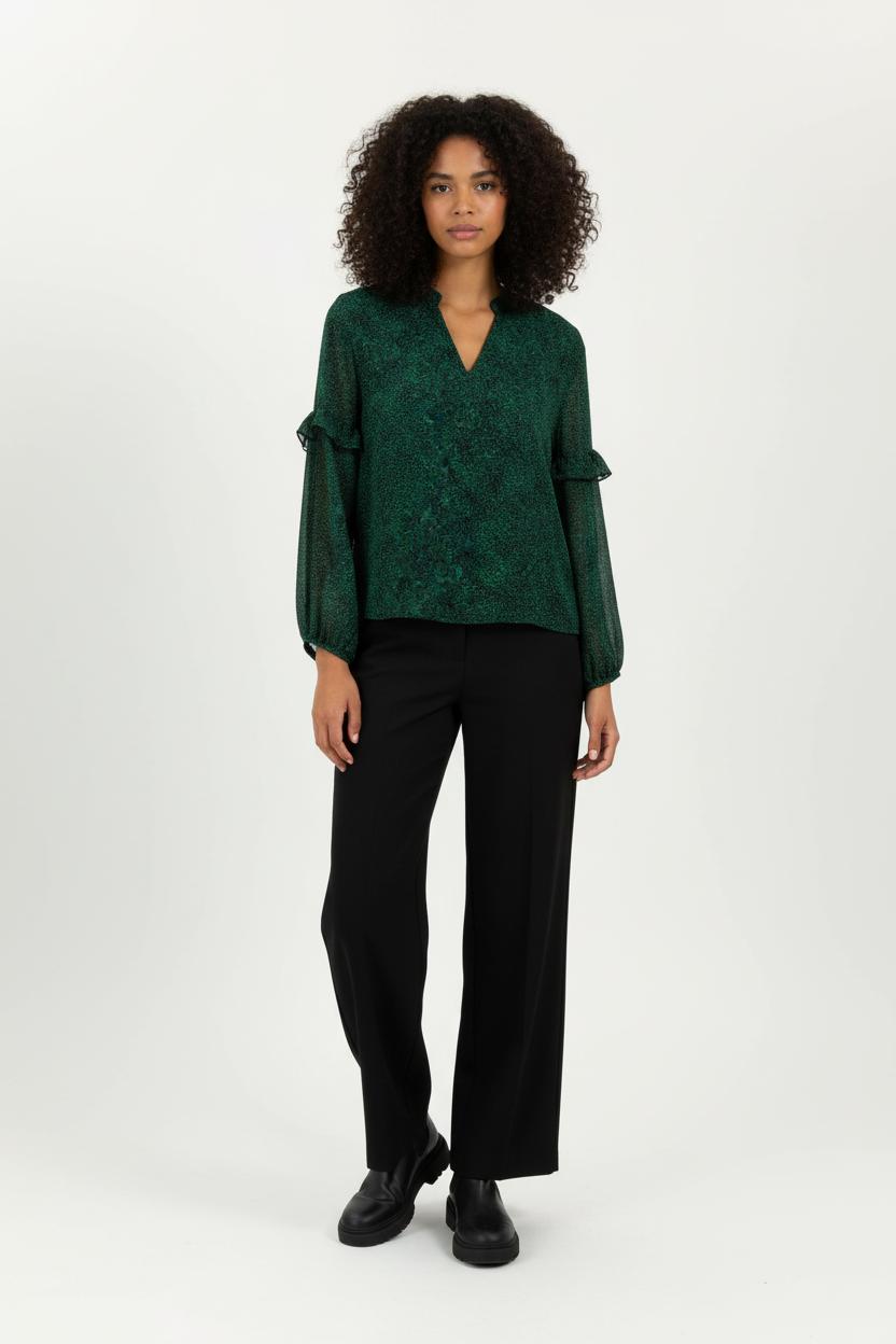 Blouse Verte - Taille XS/34 de la marque One Step | PARAD96017 - Vendu par Paradigme - Image 1