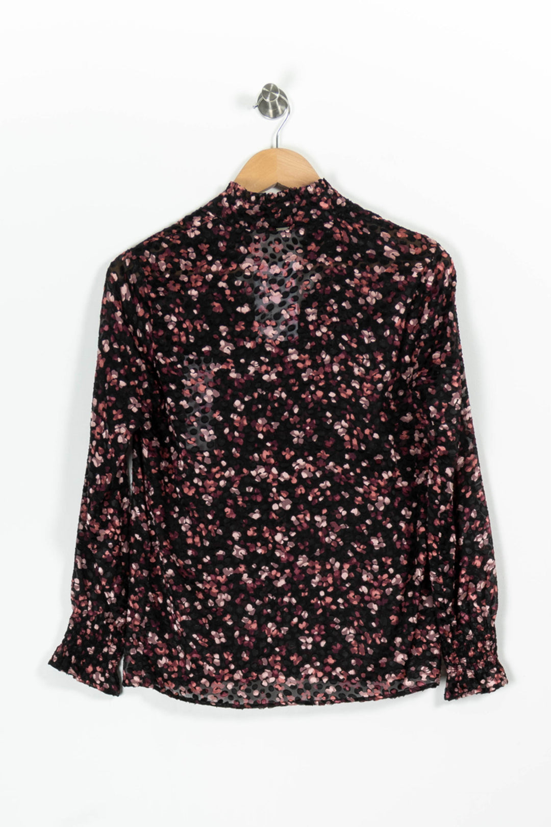 Blouse Noire et Rose - Taille XS/34 de la marque IKKS | PARAD96018 - Vendu par Paradigme - Image 4