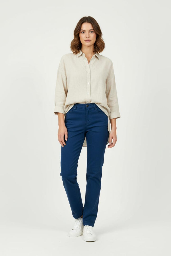 Jean Bleu - Taille S/36 de la marque Caroll | PARAD96022 - Vendu par Paradigme - Image 1