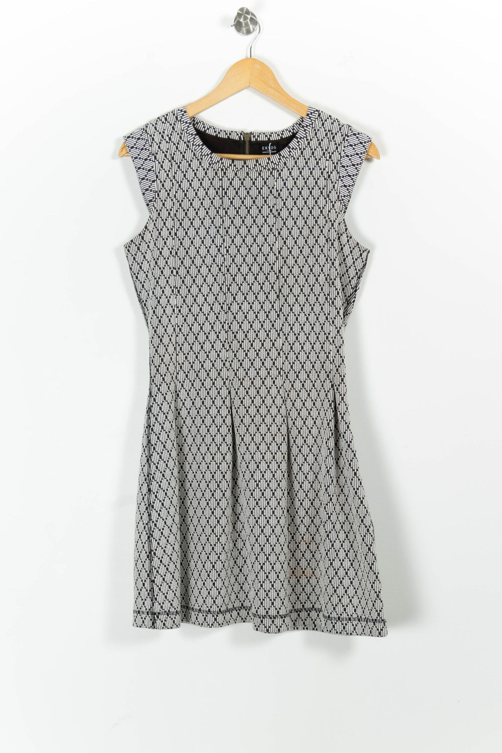 Robe Sans Manches Blanche et Noire - Taille M/38 de la marque Ekyog | PARAD96029 - Vendu par Paradigme - Image 2