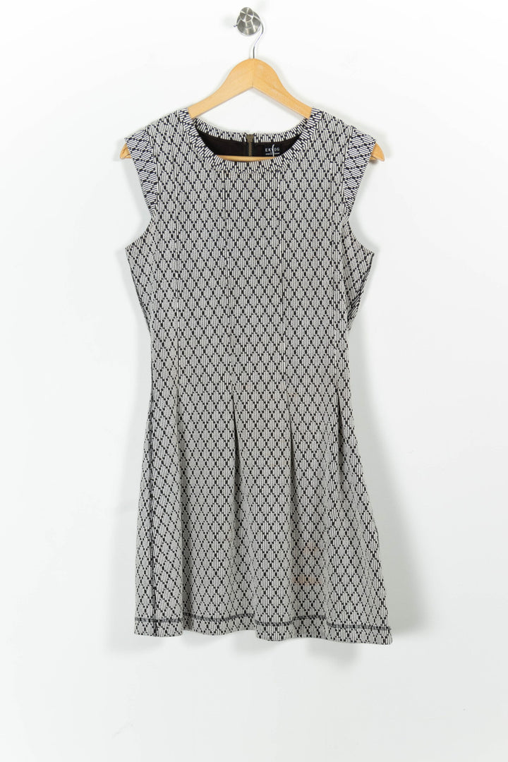 Robe Sans Manches Blanche et Noire - Taille M/38 de la marque Ekyog | PARAD96029 - Vendu par Paradigme - Image 2