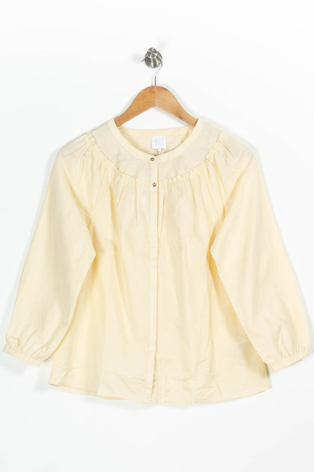 Blouse Beige - Taille XS/34 de la marque Karl Marc John | PARAD96035 - Vendu par Paradigme - Image 2