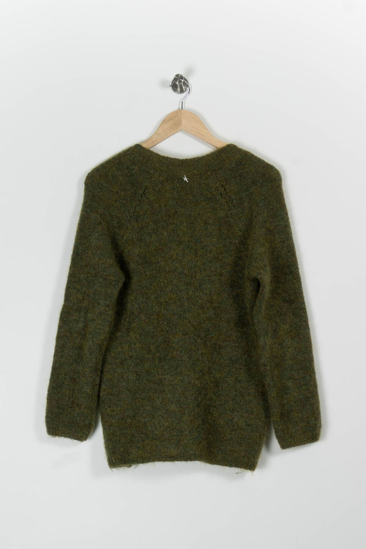 Pull Vert - Taille S/36 de la marque Sud express | PARAD96036 - Vendu par Paradigme - Image 4