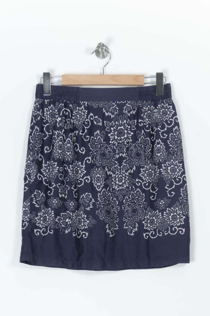 Jupe Imprimée Bleu et Blanc - Taille M/38 de la marque Ekyog | PARAD96043 - Vendu par Paradigme - Image 2
