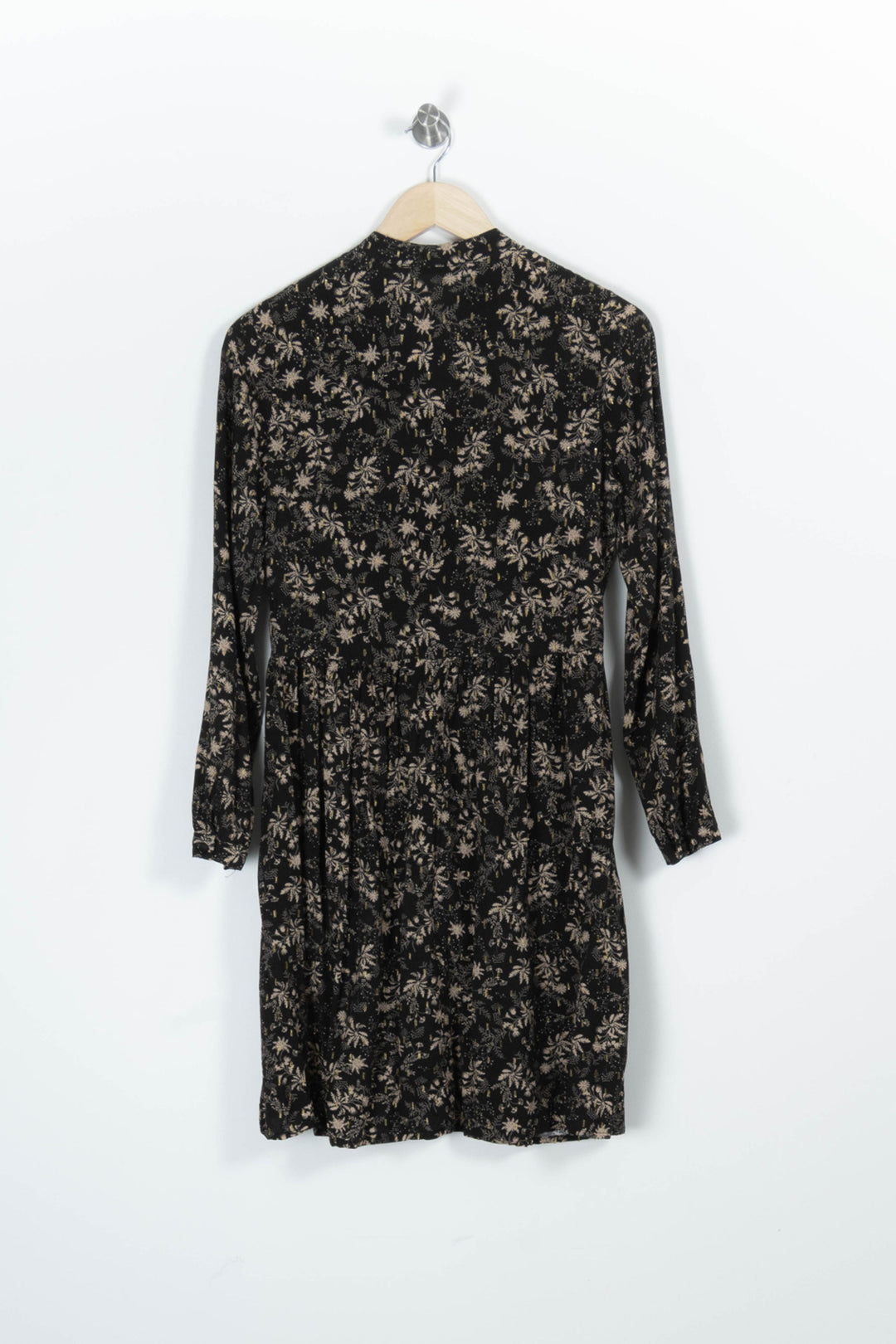 Robe Noire et Beige - Taille S/36 de la marque La Fée Maraboutée | PARAD96047 - Vendu par Paradigme - Image 4